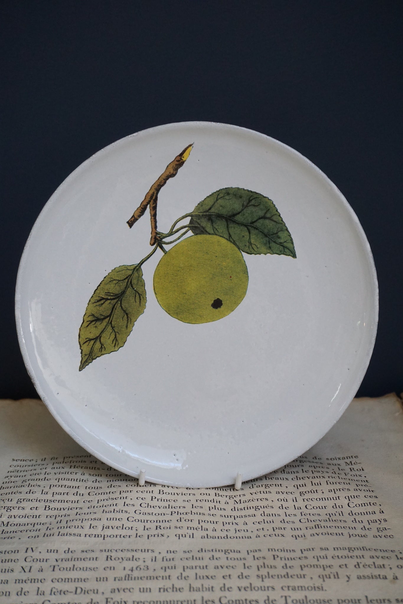 Astier de Villatte John Derian Apple Plate