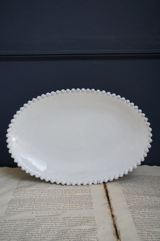 Astier de Villatte Adelaide Large Oval Platter