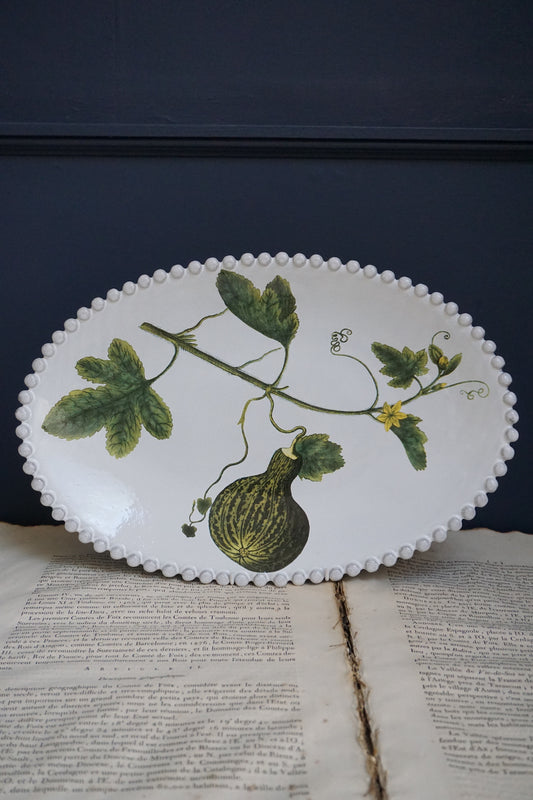 Astier de Villatte John Derian Flat Squash Platter