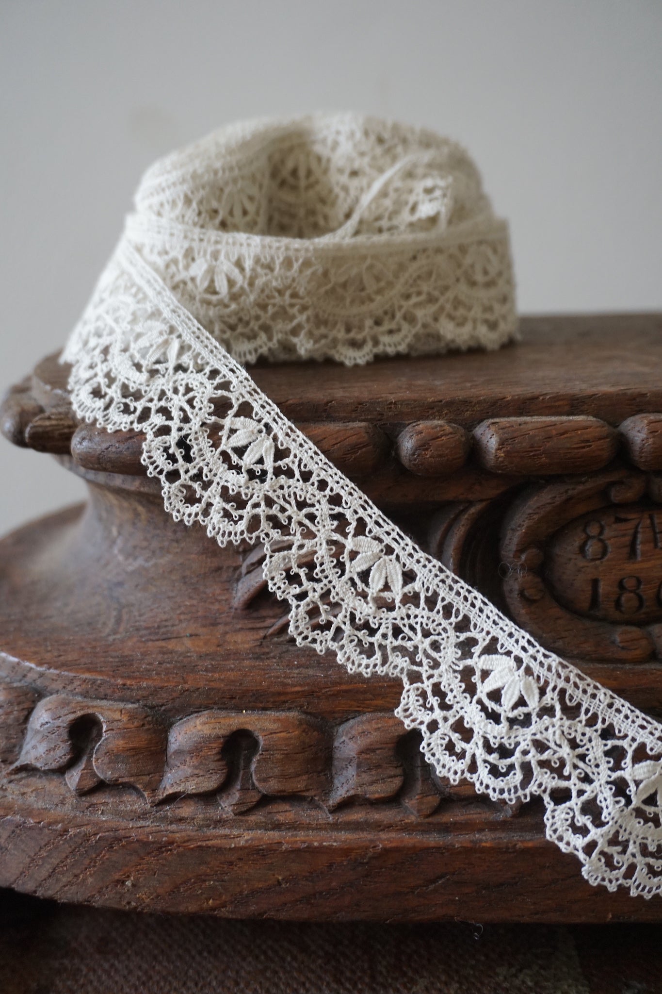 Antique French Cluny Bobbin Lace