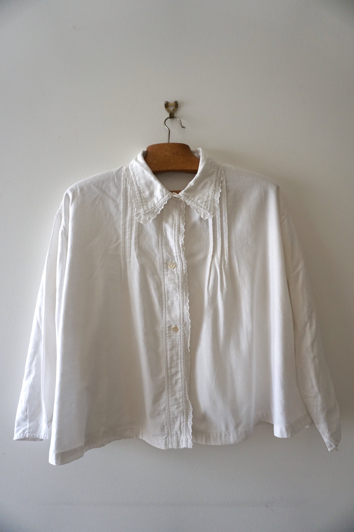 Antique French Cotton Blouse