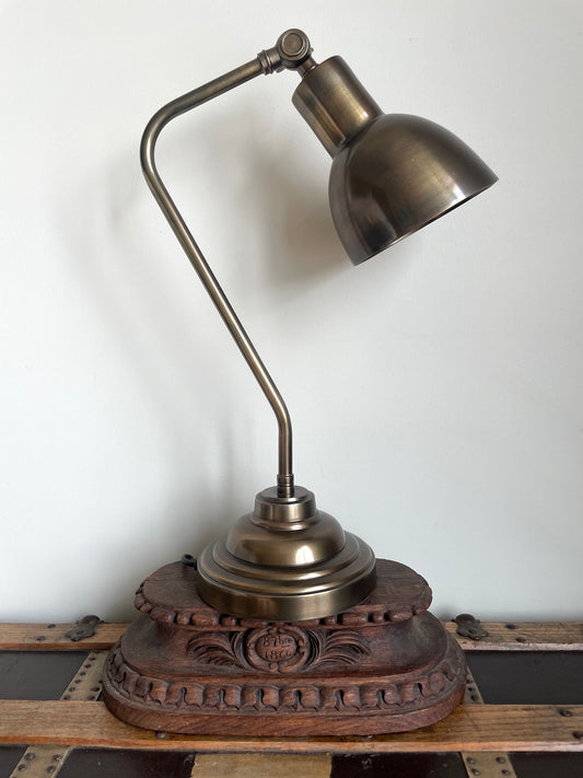 European Brass Adjustable Lamp