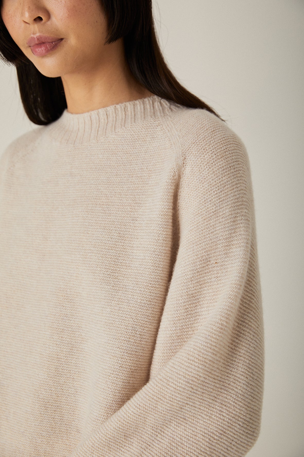 Francie Poet Knit - Ivory