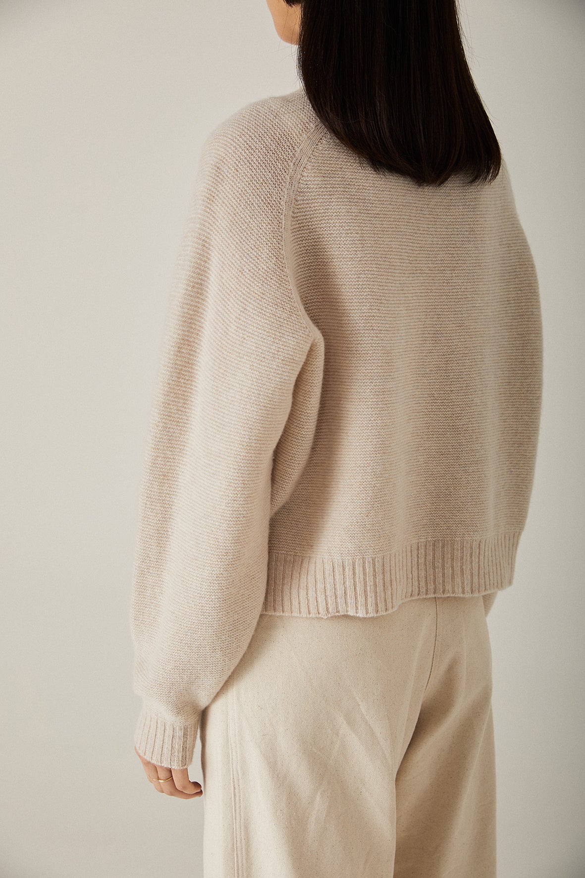 Francie Poet Knit - Ivory