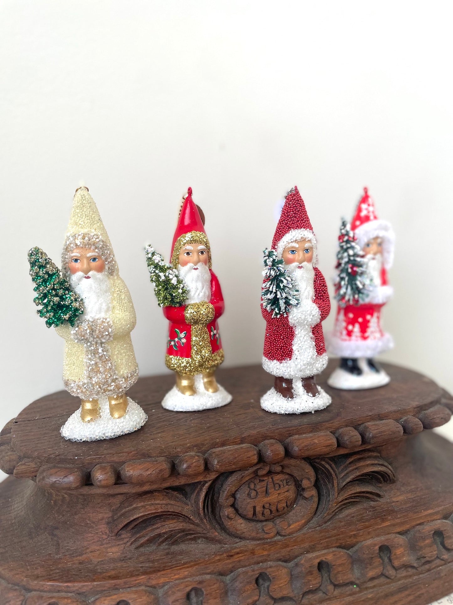 Handmade German Santas - Mini Hanging/Standing