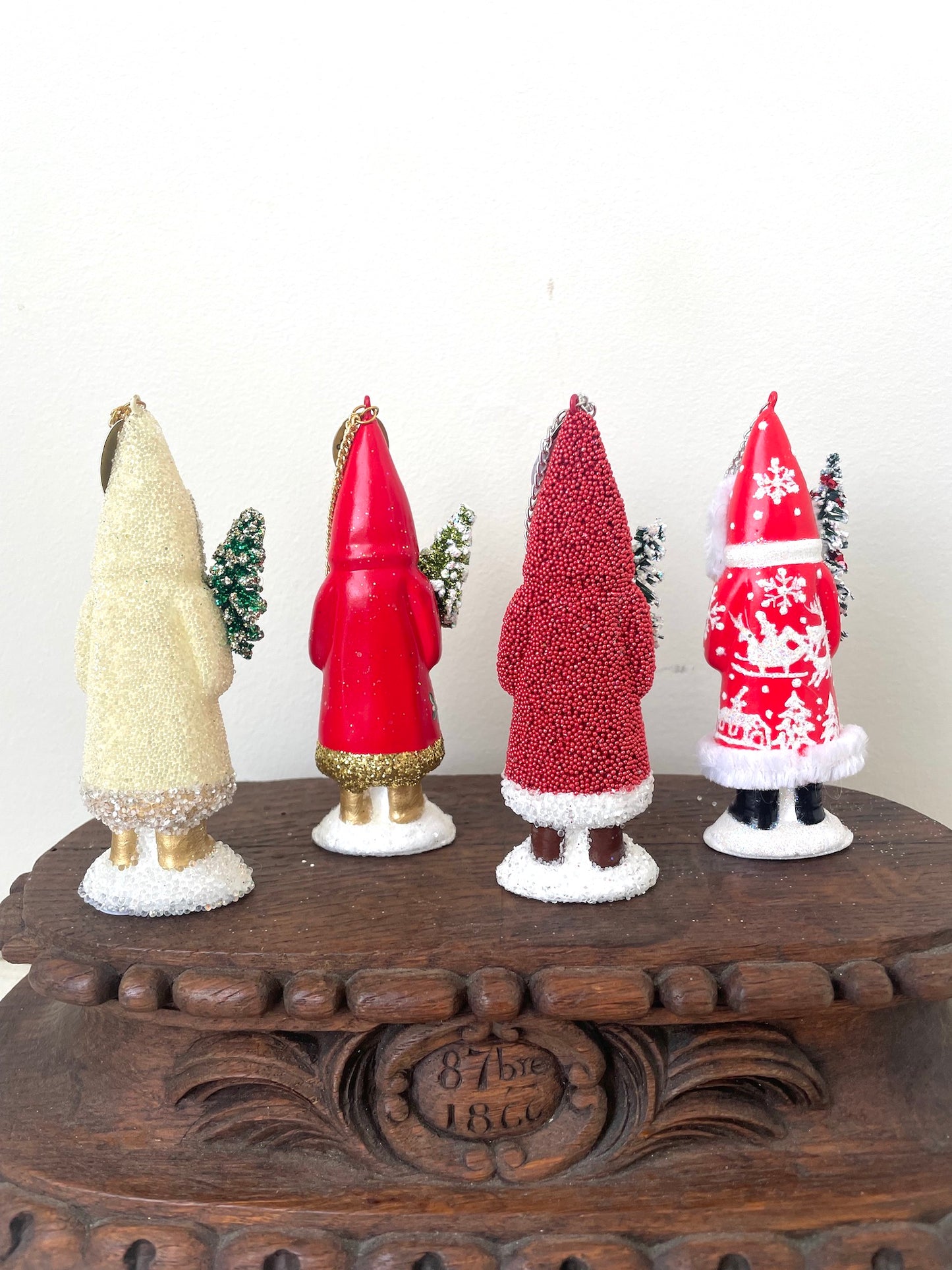 Handmade German Santas - Mini Hanging/Standing