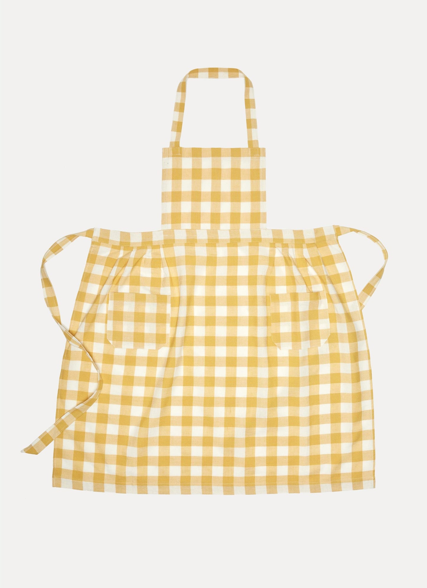 Heather Taylor Home 'Gingham Sunflower' Linen Apron