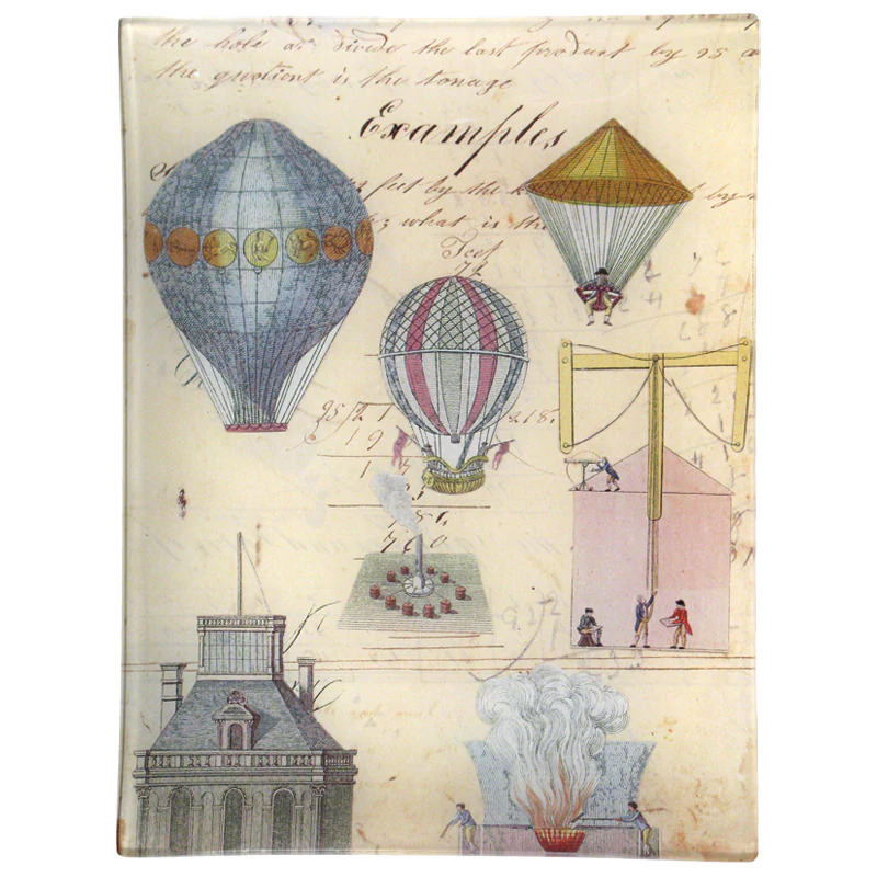 John Derian 'Balloons of Sorts' 8 x 10.5" Tray