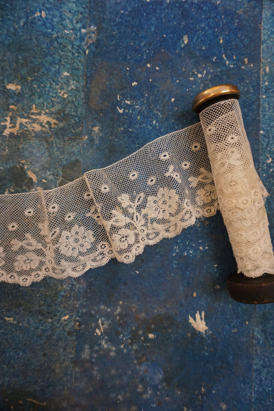 Antique French Machine Lace