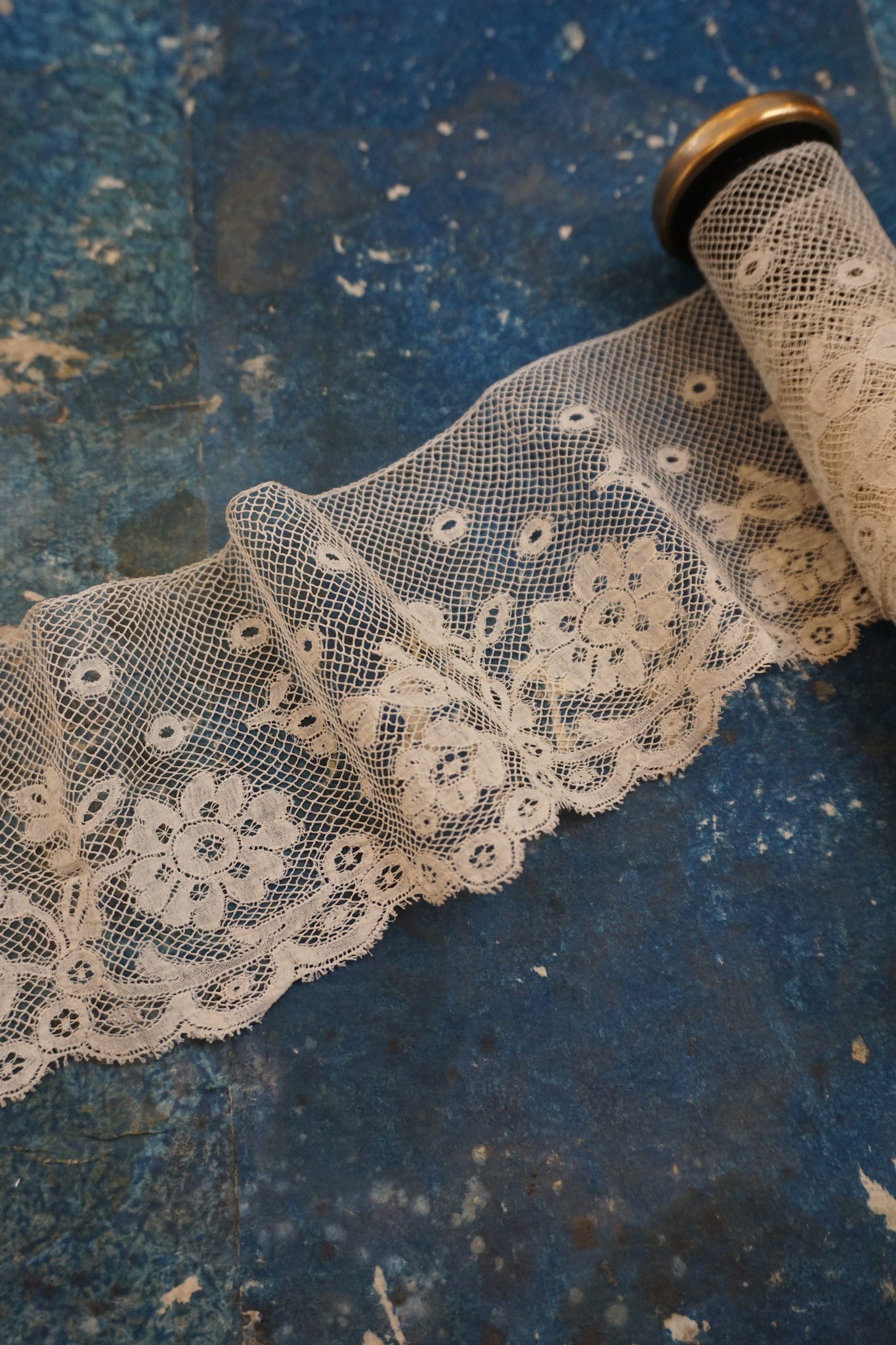 Antique French Machine Lace