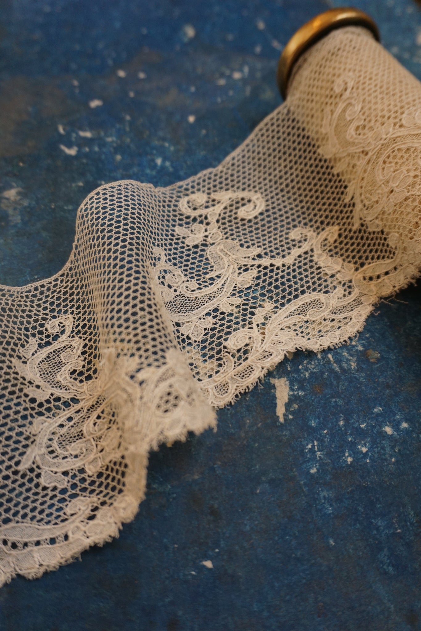Antique French Lace Strip