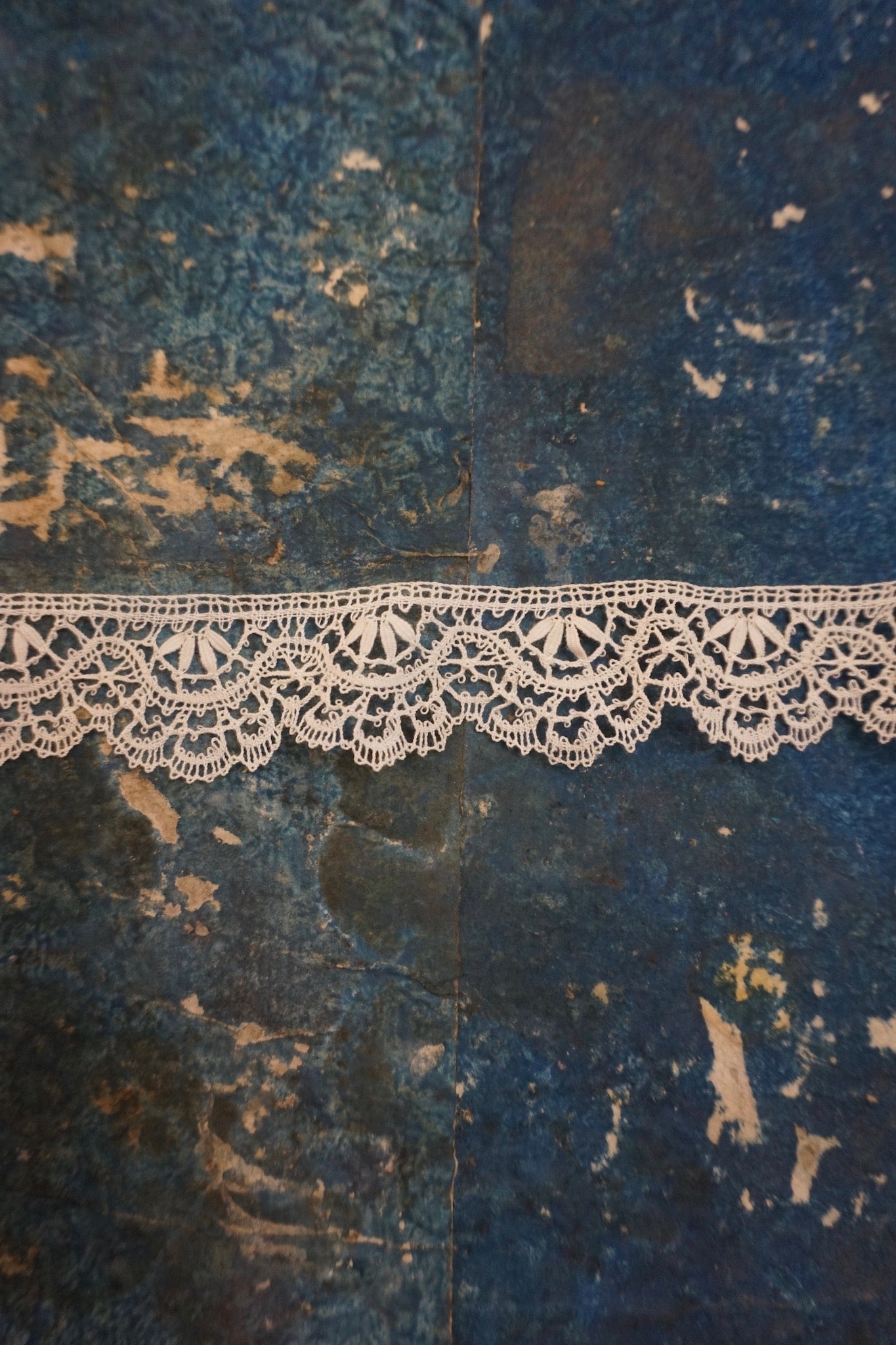 Antique French Cluny Handmade Bobbin Lace