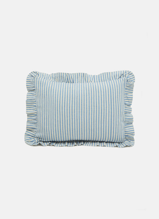Heather Taylor Home 'Mini Stripe - Beach Blue' Petite Pillow