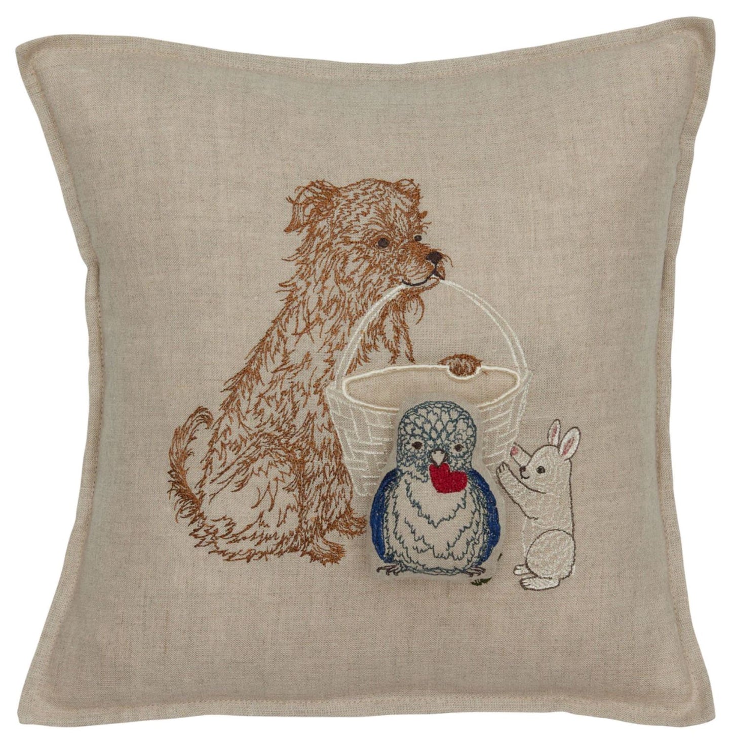 Coral & Tusk 'Puppy Love' Pocket Pillow Cushion Cover