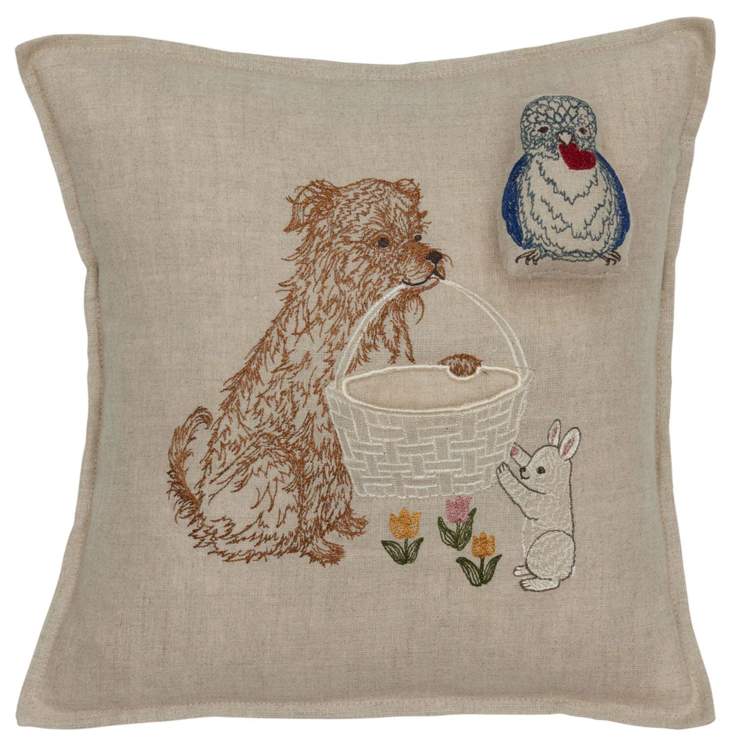 Coral & Tusk 'Puppy Love' Pocket Pillow Cushion Cover