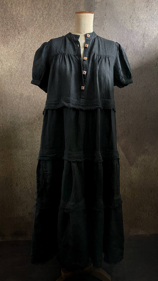 Boem Tokyo Dress - Soot - Size 6 - LAST ONE