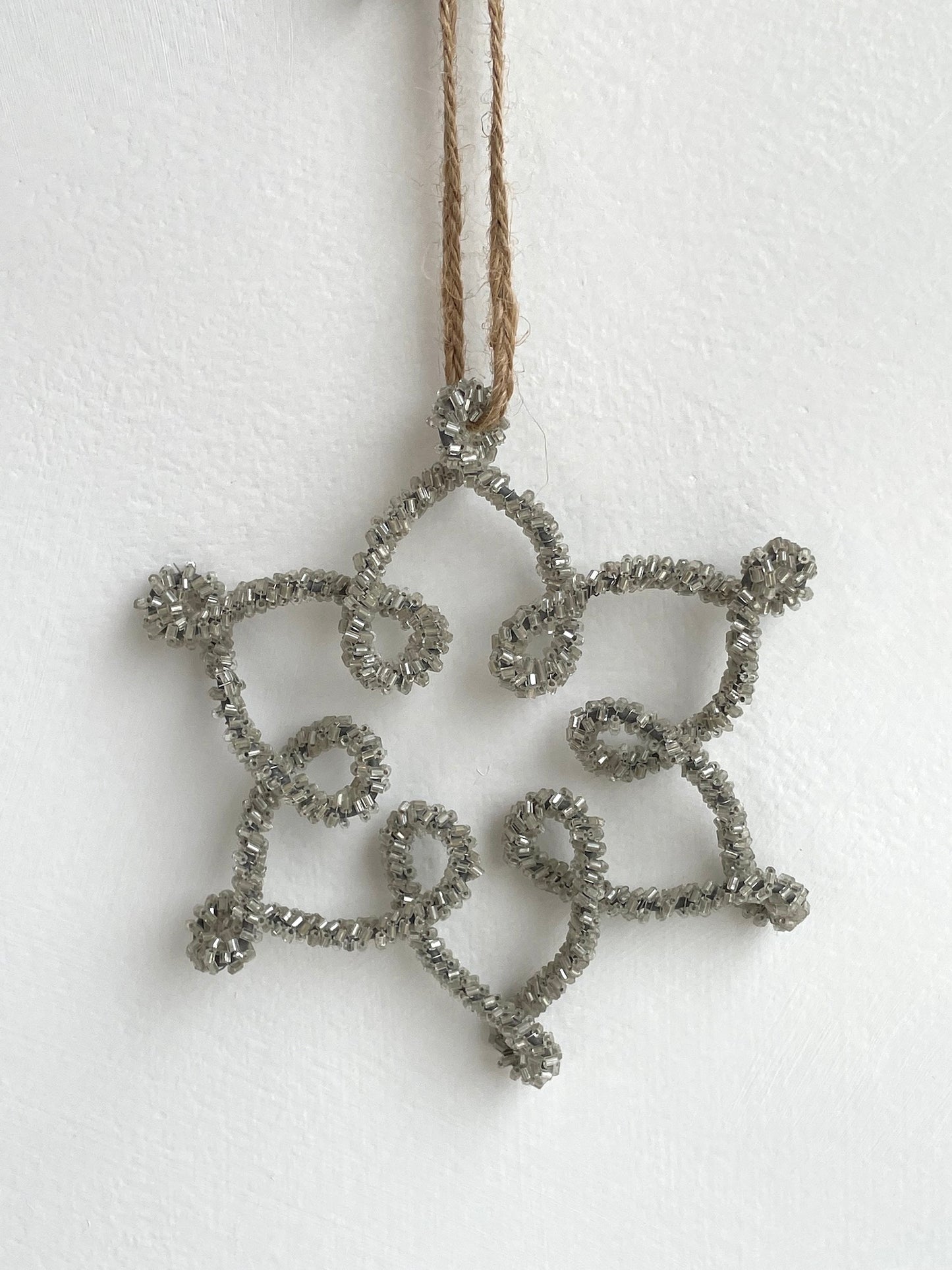 Walther & Co. Bead Snowflake Ornament