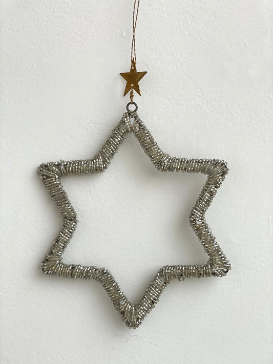 Walther & Co. Bead Star Ornament