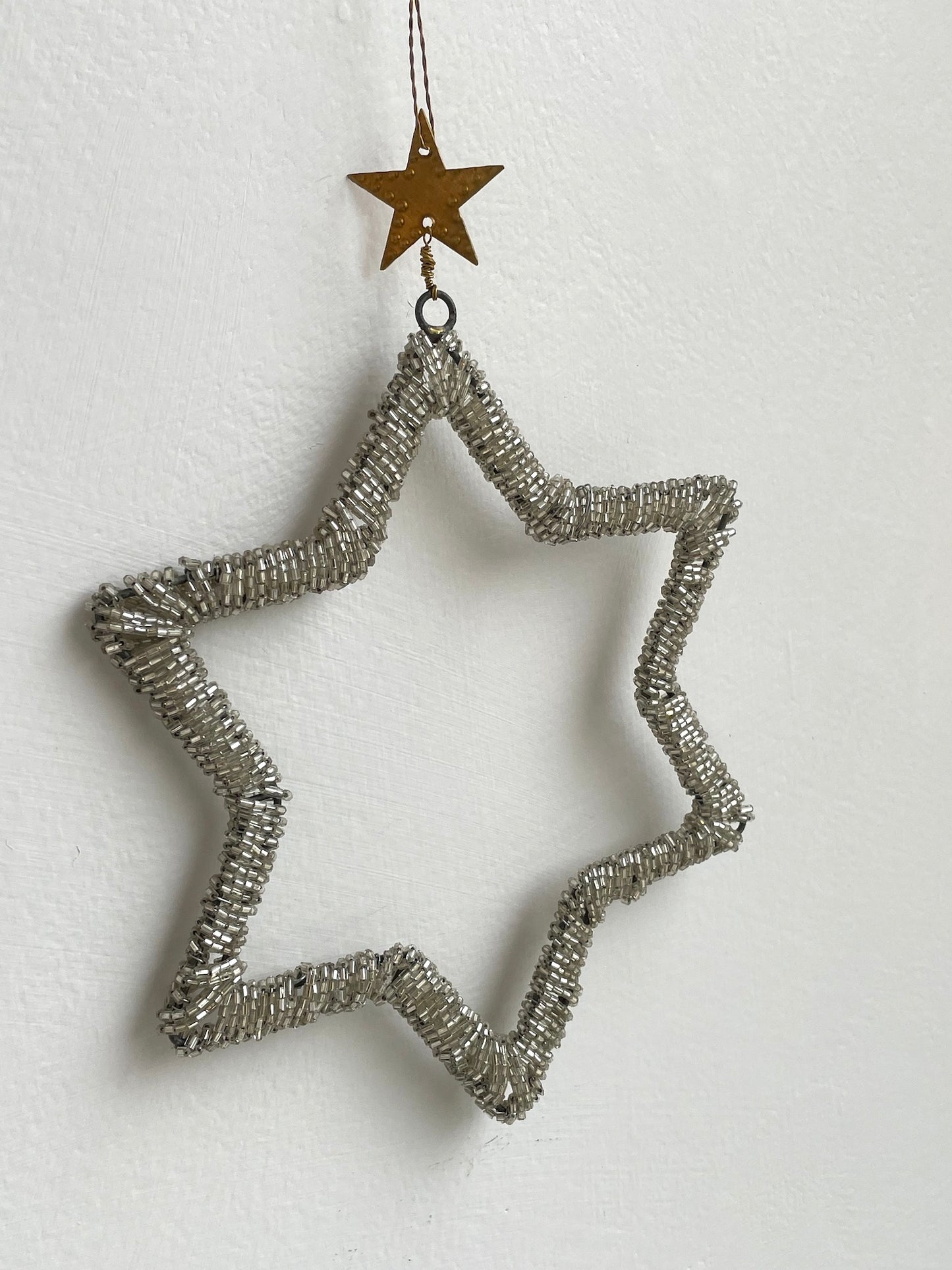 Walther & Co. Bead Star Ornament