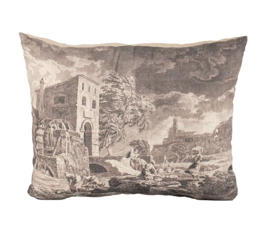 'Coussin N°12' - Vox Populi Linen Cushion