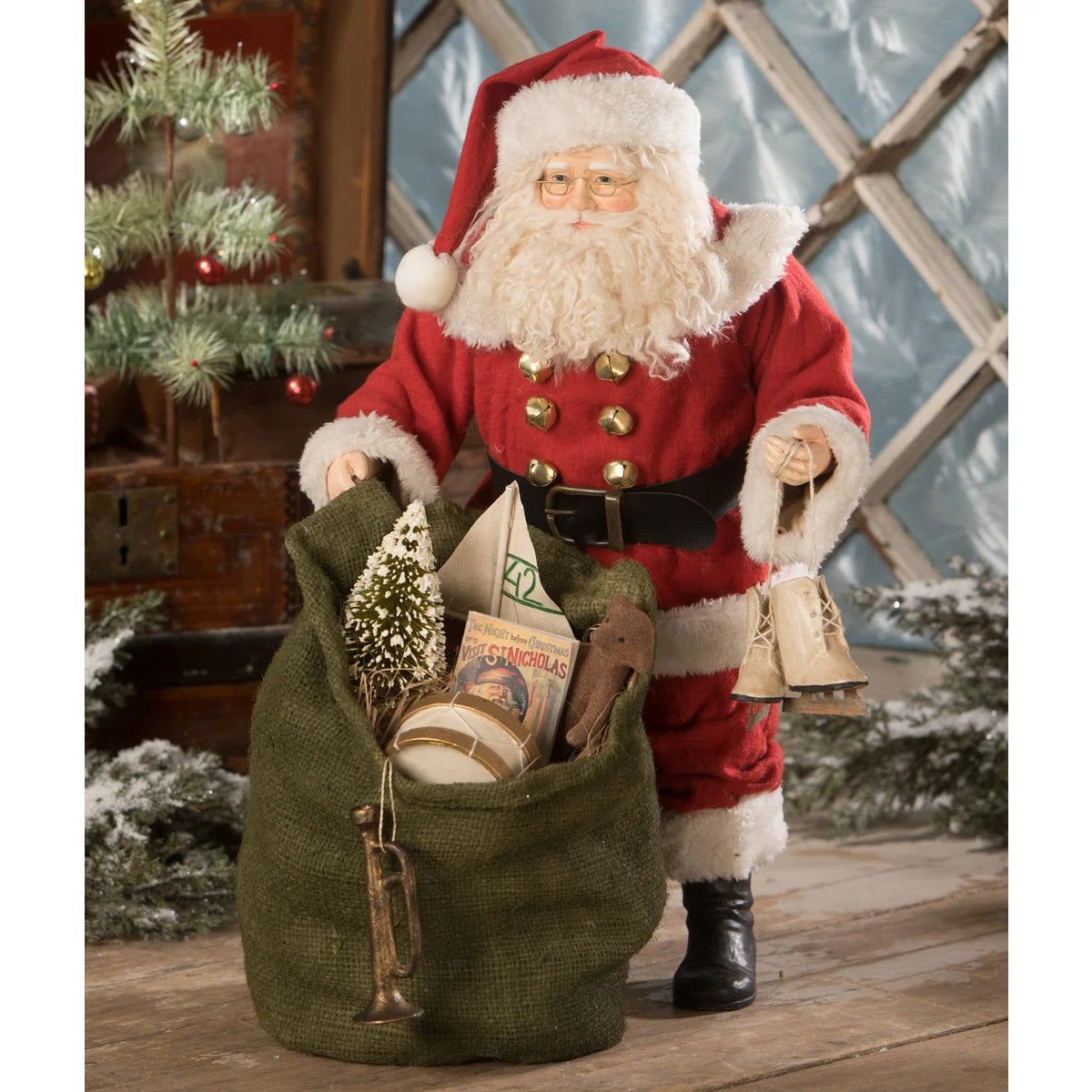 Santa with Toy Sack