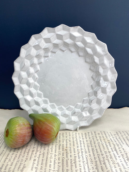 Astier de Villatte Cube Soup Plate